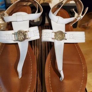 Tommy Hilfiger White Sandals